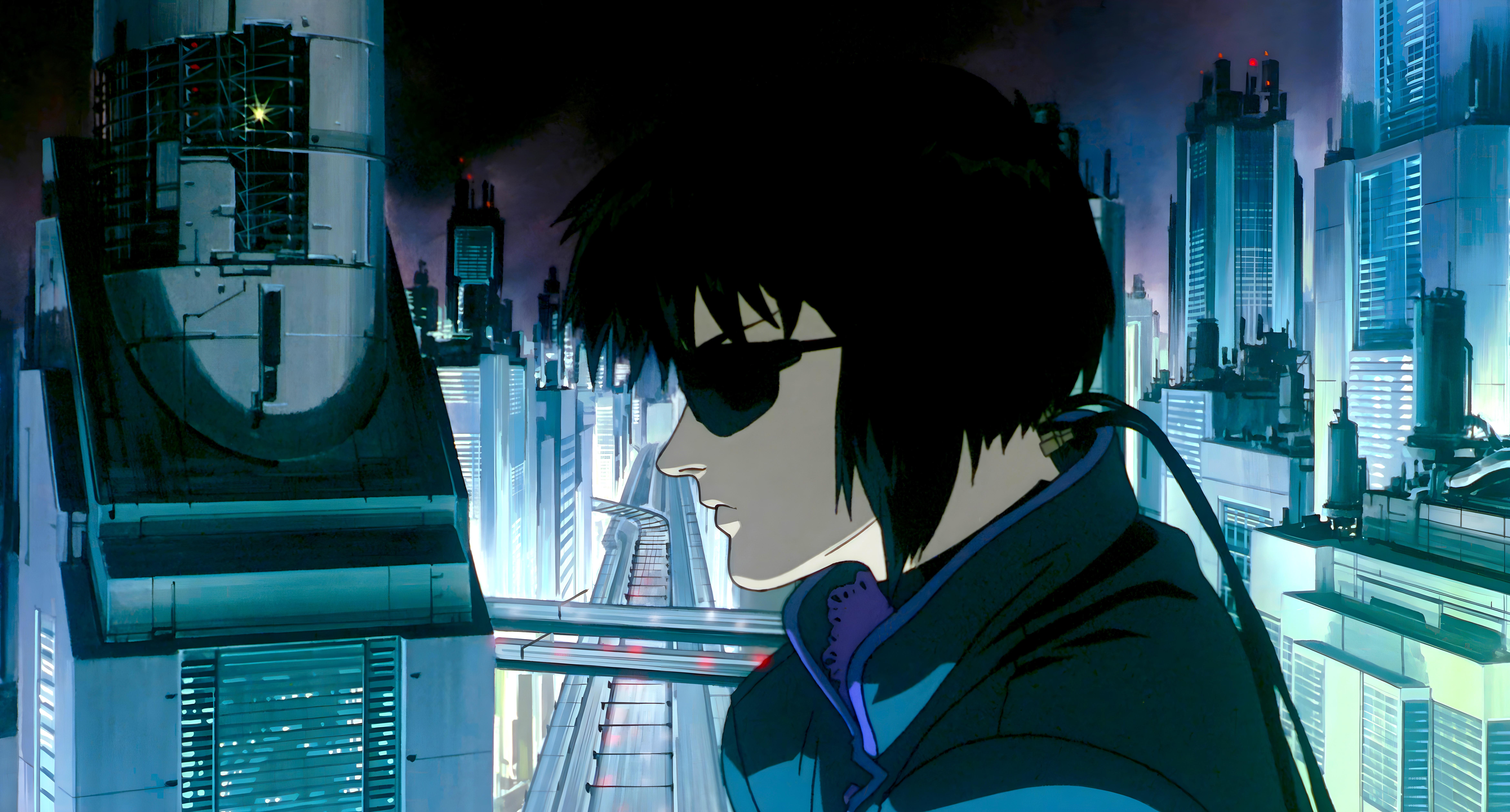 Ghost in The Shell 4K Wallpaper, r