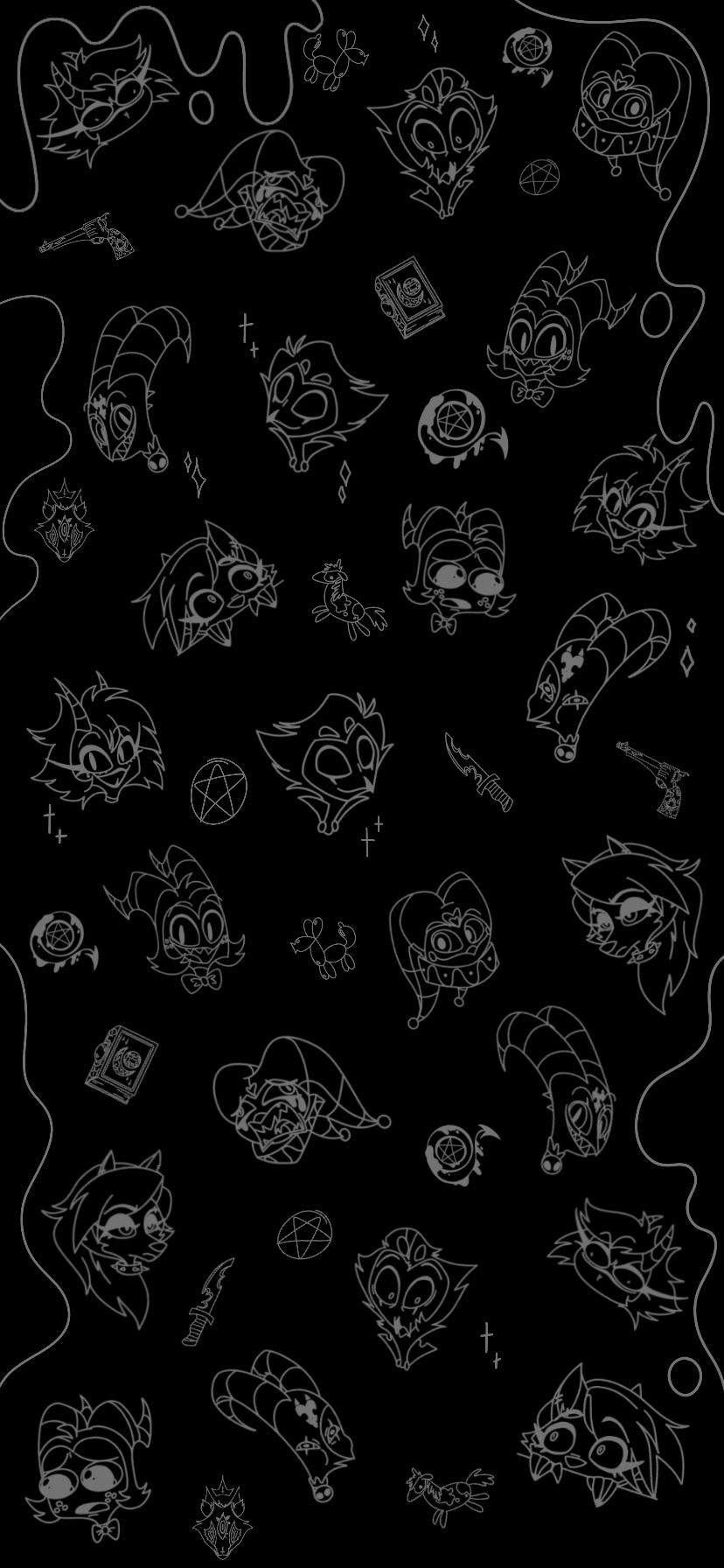 I made some phone wallpaper, r