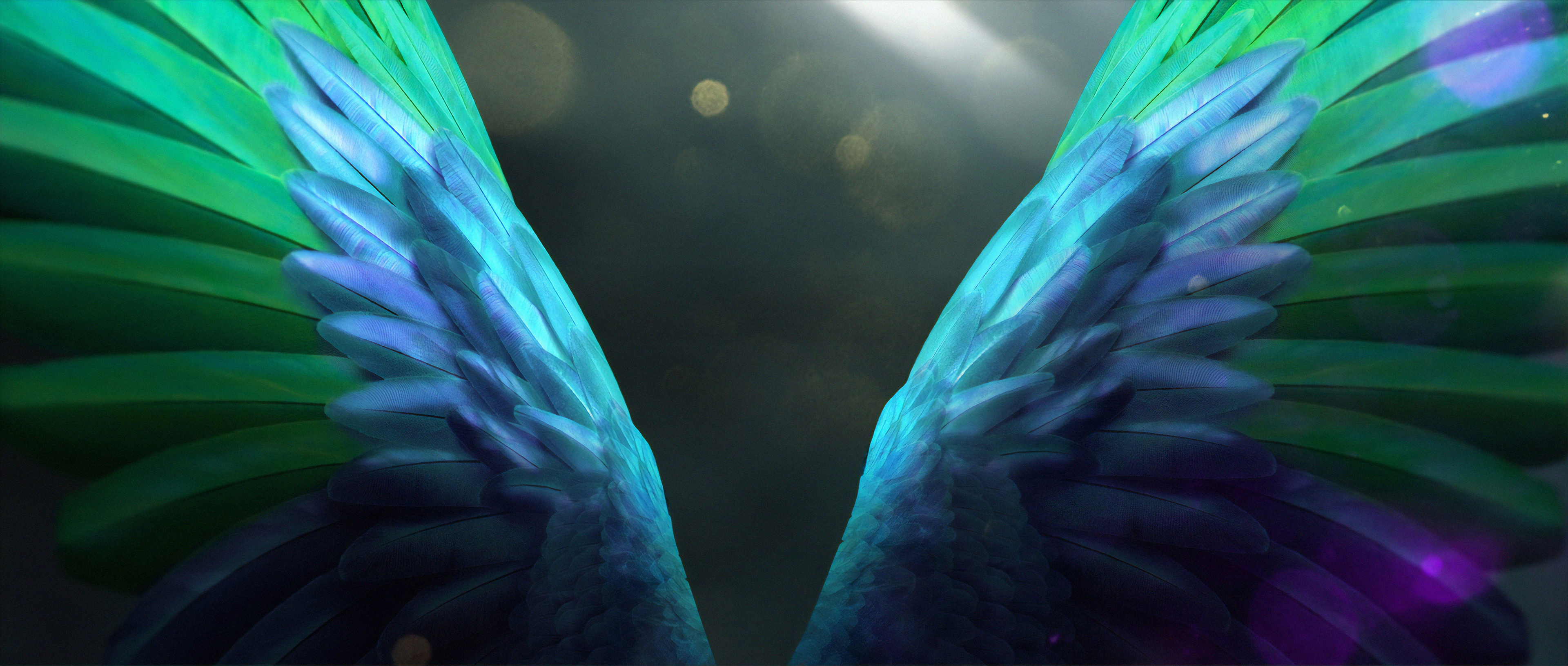 Angel Wings Nature Rush 4k Wallpaper, HD