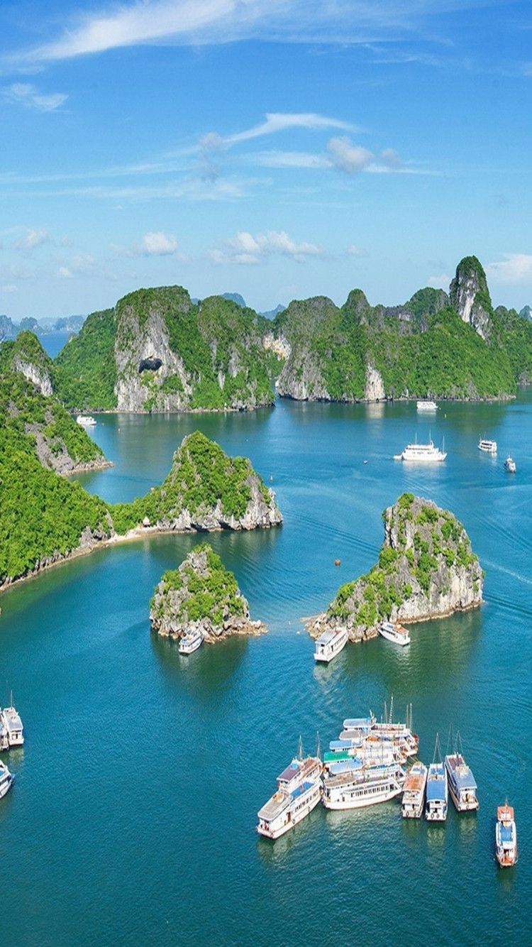 Vietnam Ha Long Bay Background