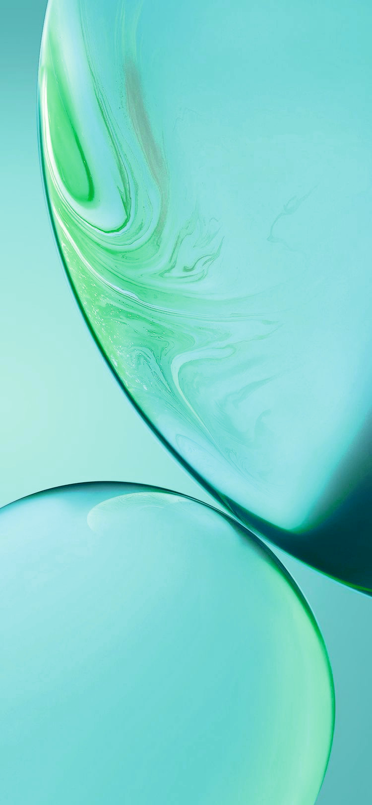Blue Green IPhone XR Background