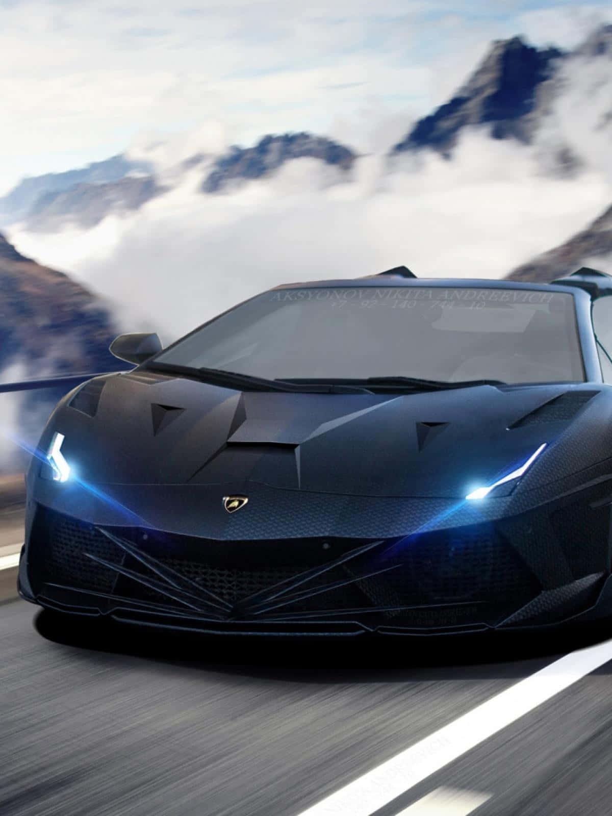 Black Lamborghini Phone Wallpapers - Wallpaper Cave