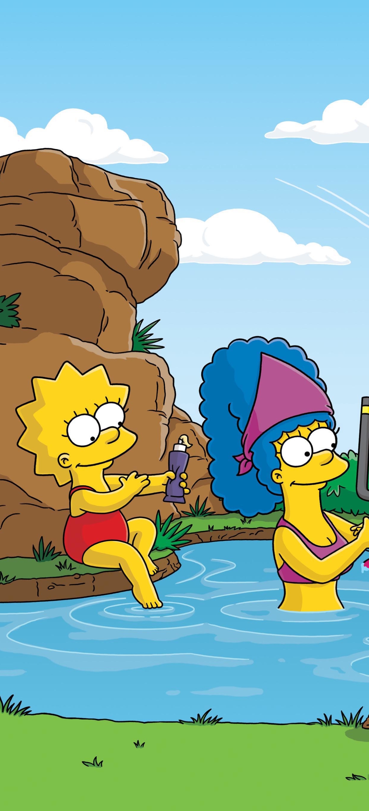 Download Marge Simpson Lisa Simpson TV