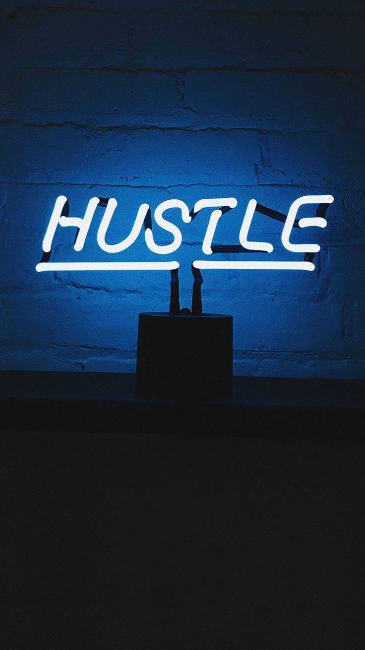 Download free Hustle Neon Aesthetic