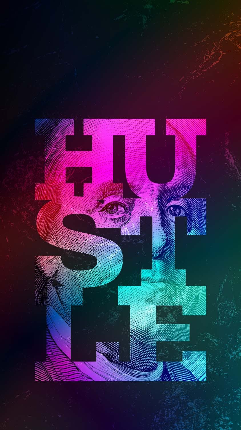 Hustle Money iPhone Wallpaper HD