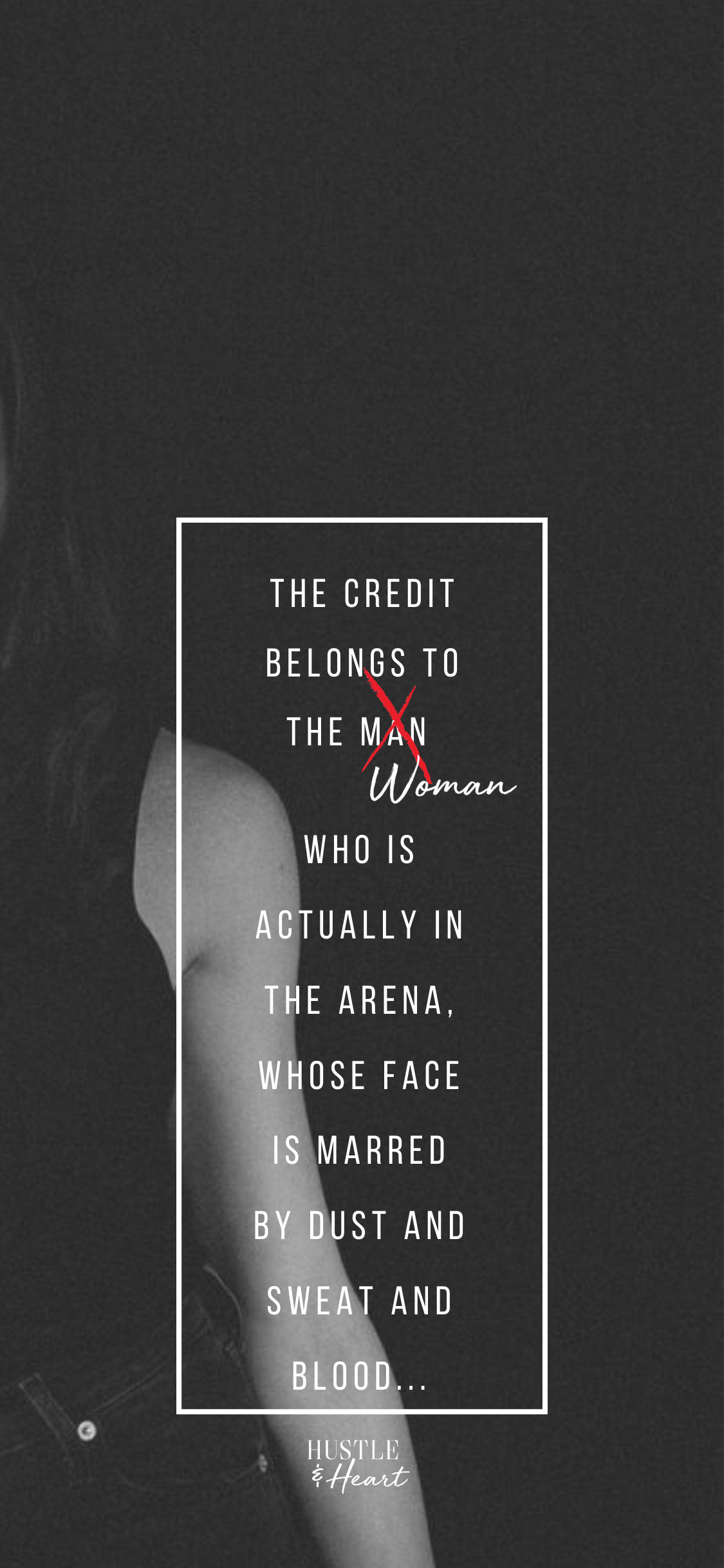 Wallpaper. Hustle & Heart