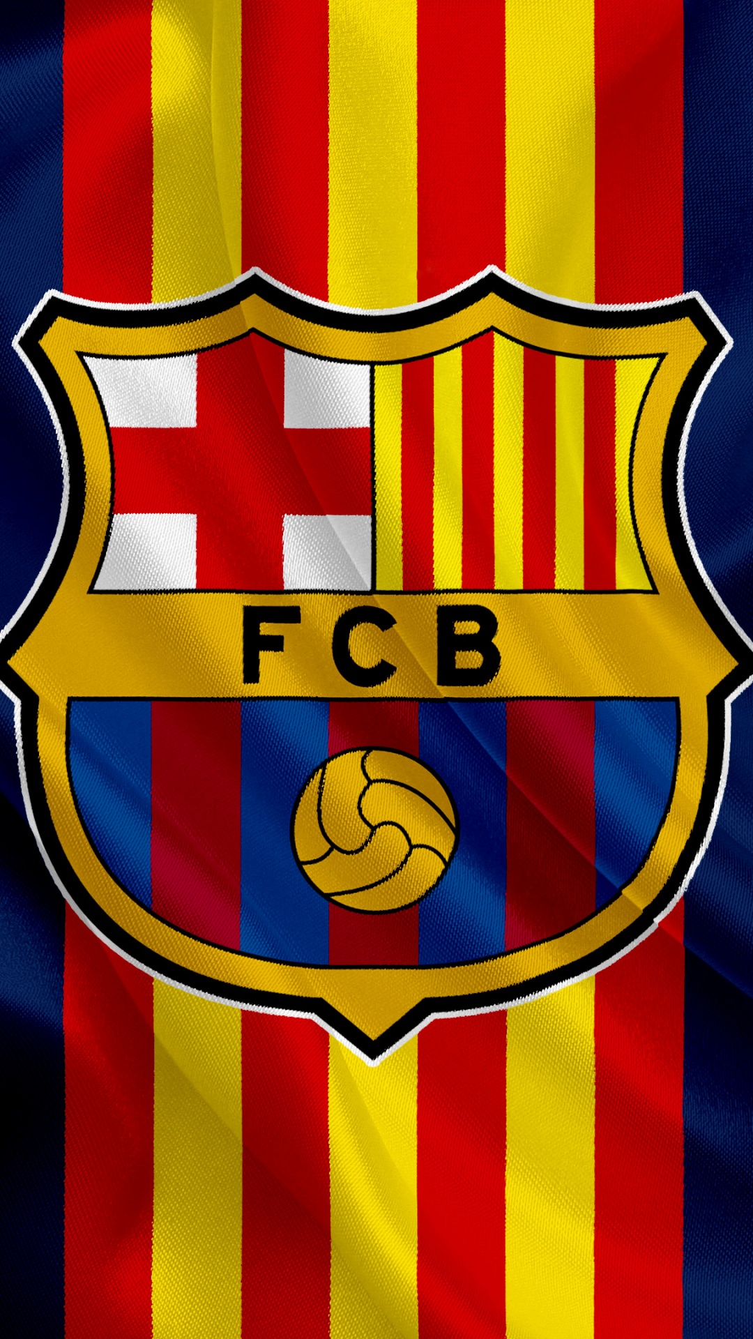 FCB Wallpaper 4K, Logo, FC Barcelona