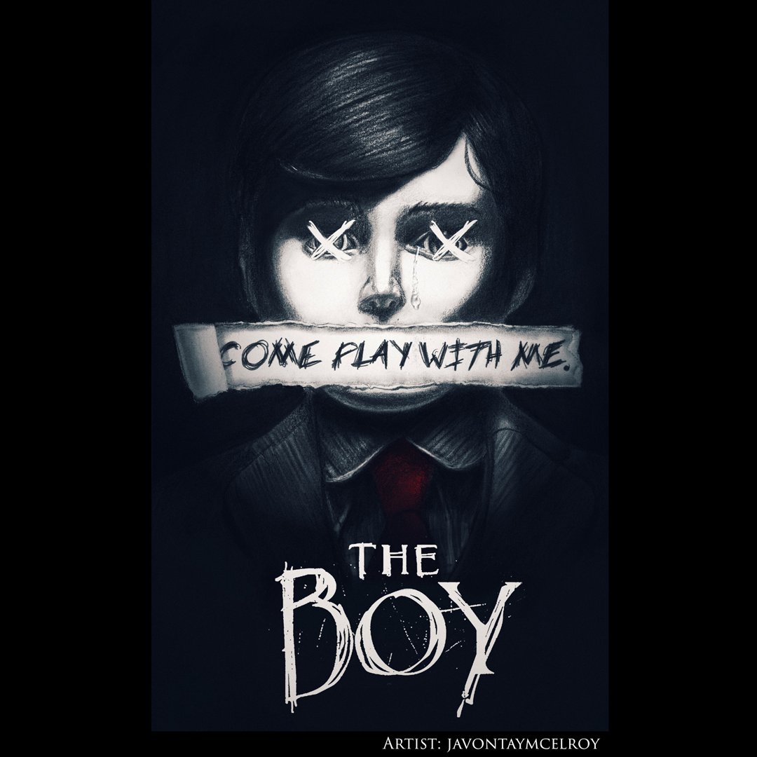 TheBoyMovie fan art is unreal! THE BOY