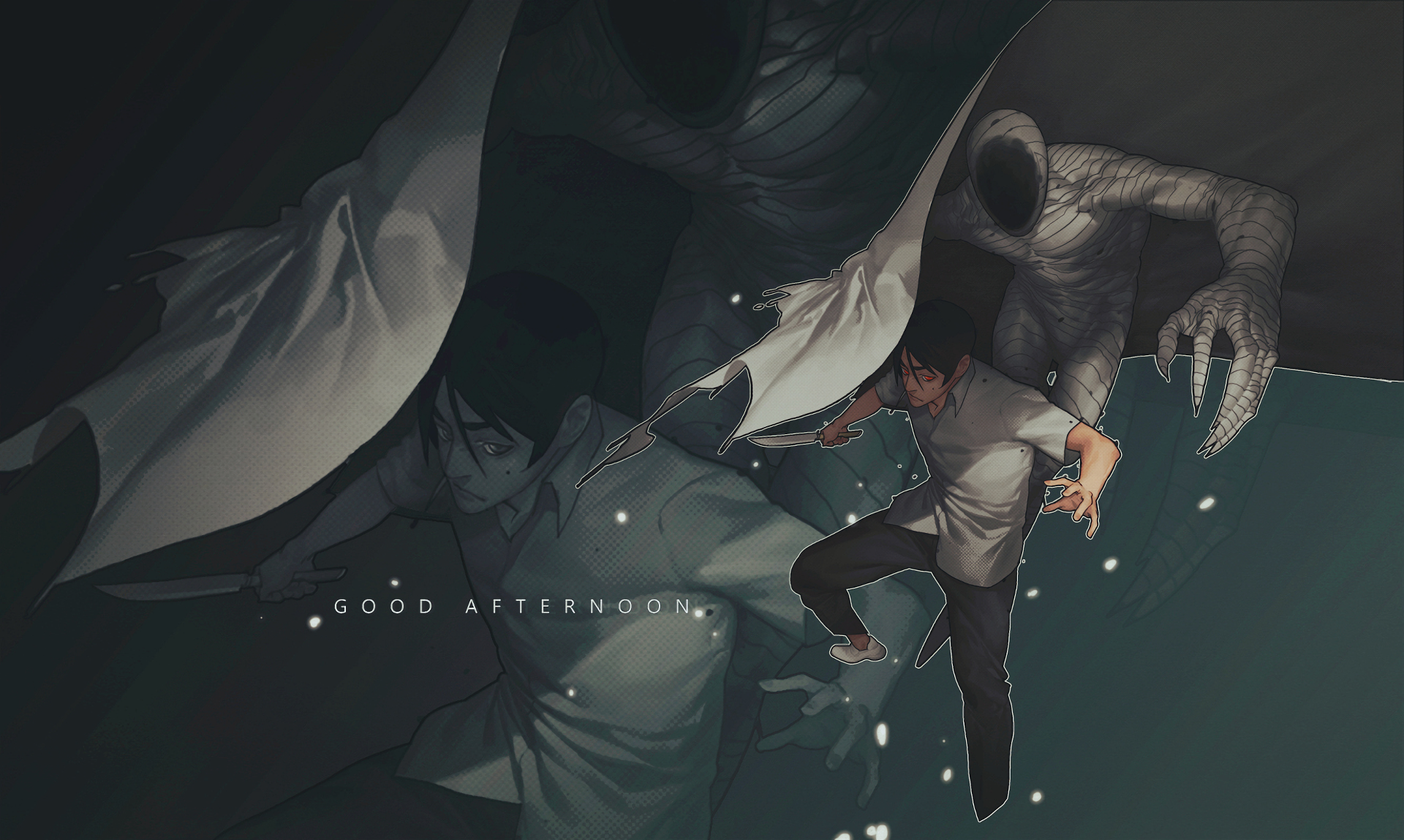 Ghost Knife Anime Ajin: Demi Human