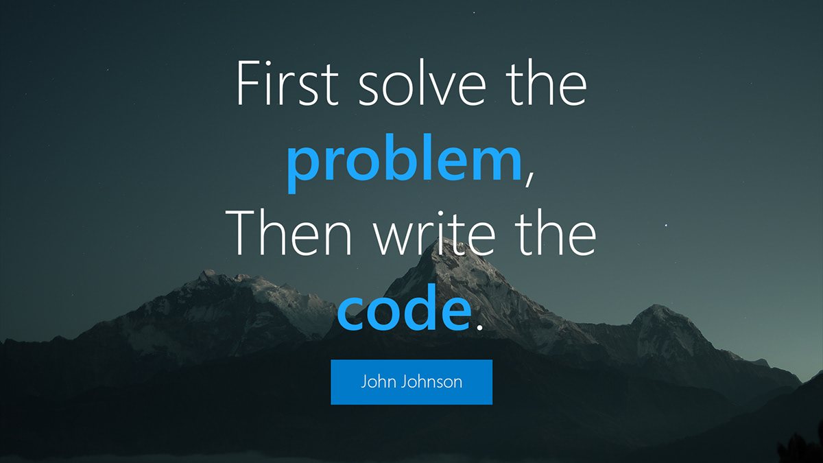 Programming Quotes. Wallpaper - Behance
