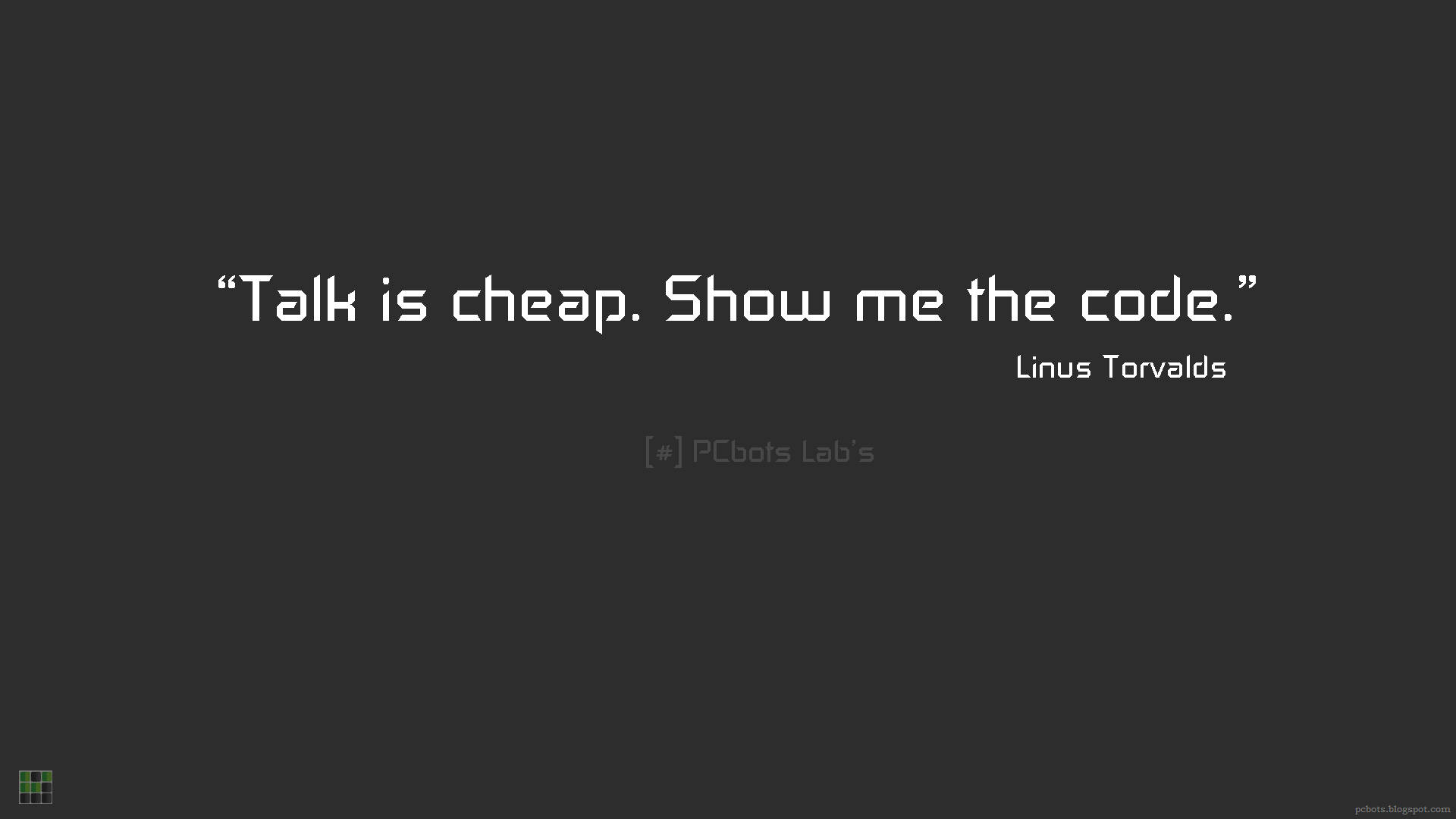 Download free Coder Linus Quote