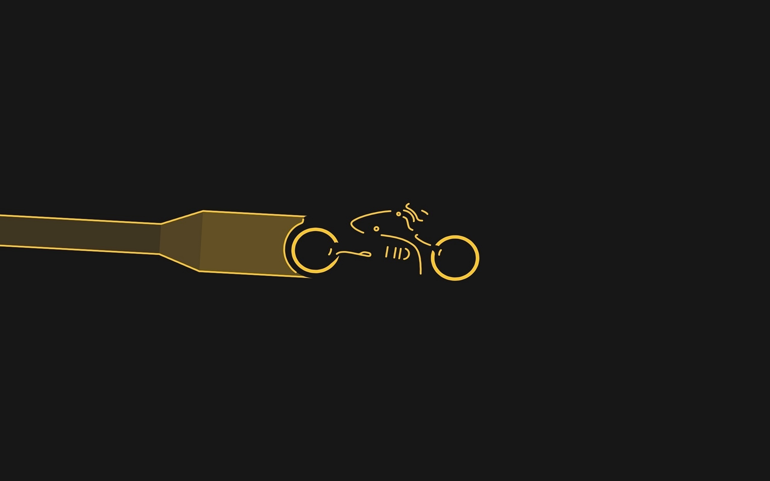 Minimalist Tron Legacy [2560x1600], r