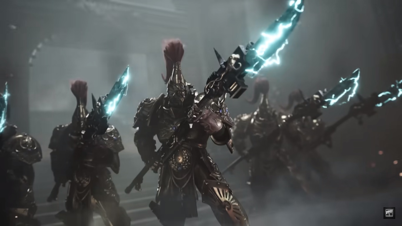 CGI custodes as wallpaper