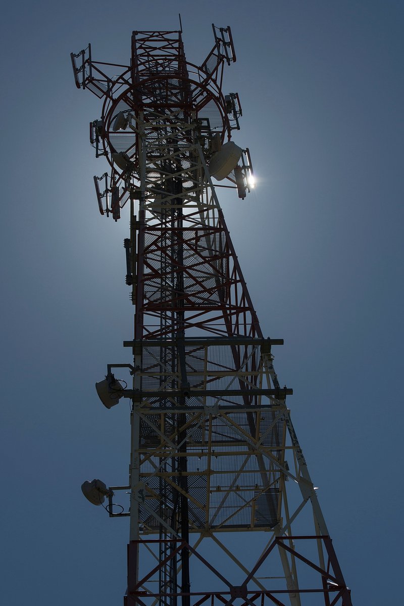 Cellular Network Towers Image. Free