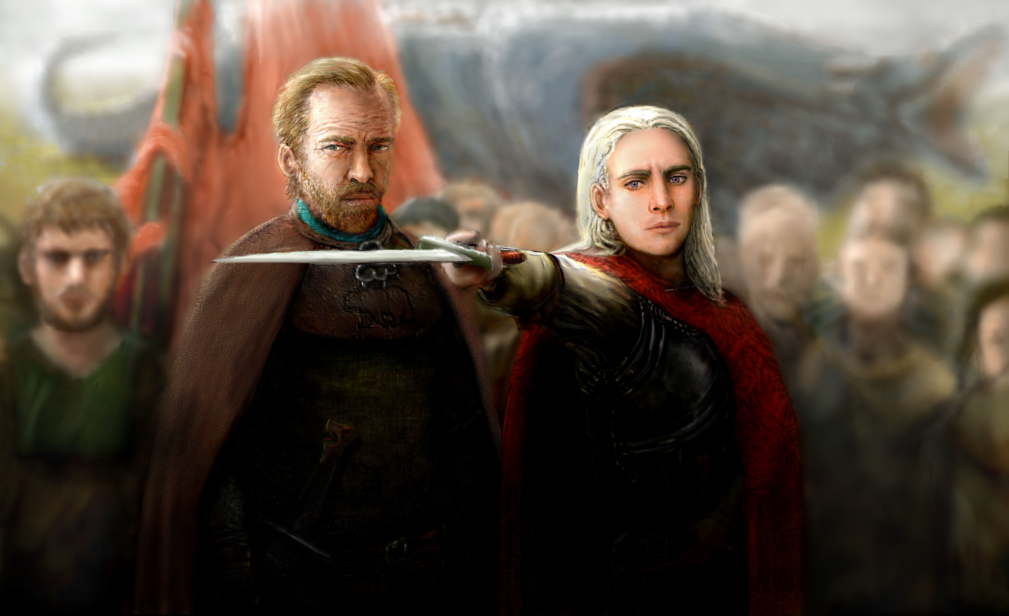 Viserys Targaryen Jorah Mormont Fantasy