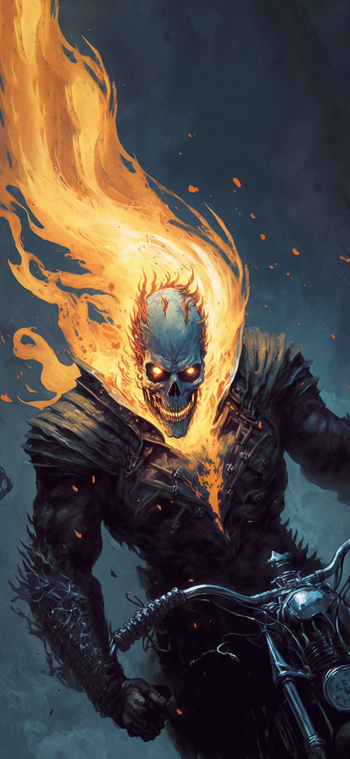 Marvel Ghost Rider Art Wallpaper