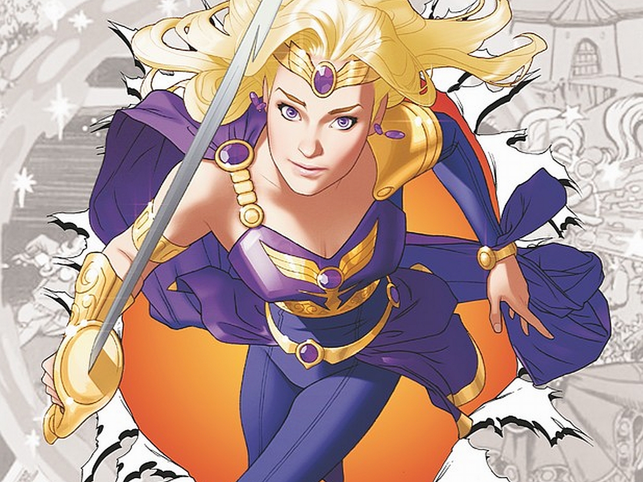 Sword Of Sorcery: Amethyst wallpaper