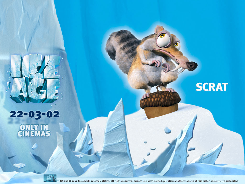 Wallpaper Ice Age Cartoons