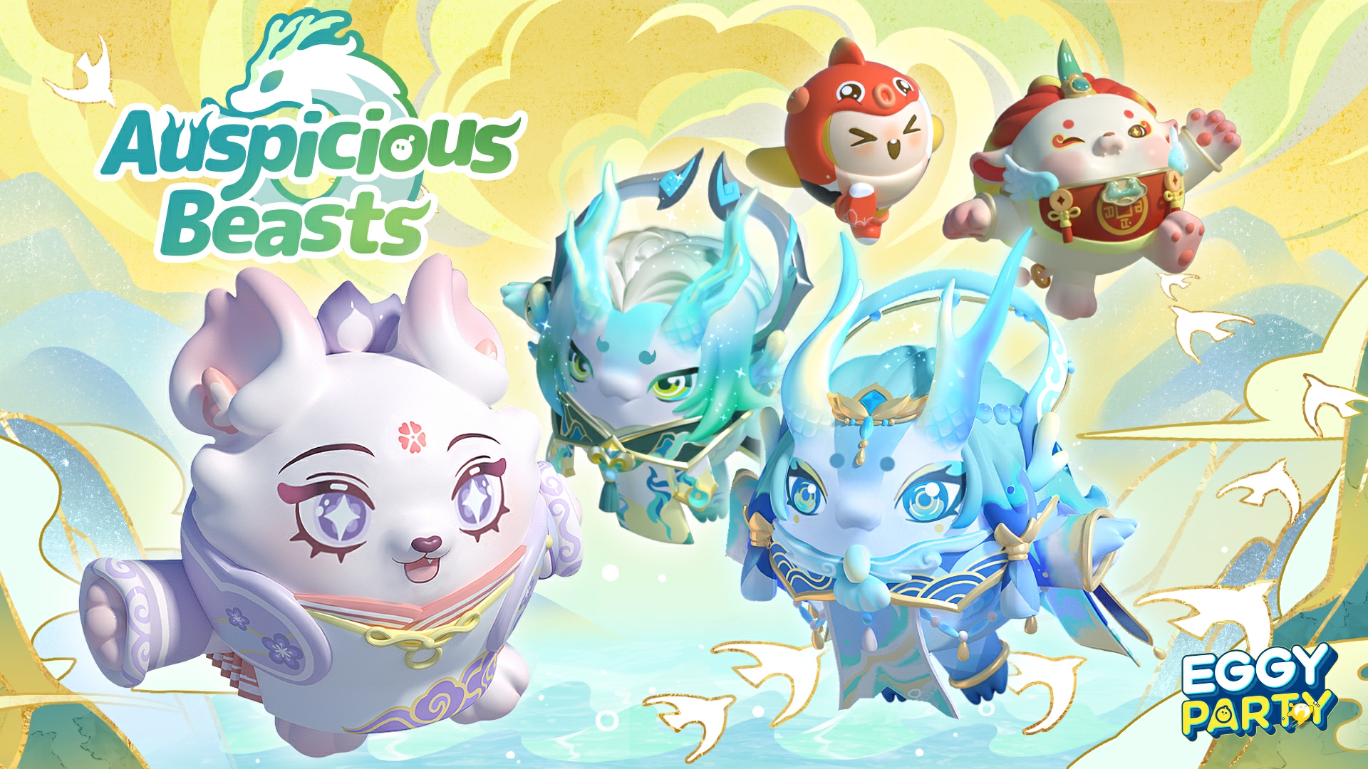 Eggy Party, ready to take