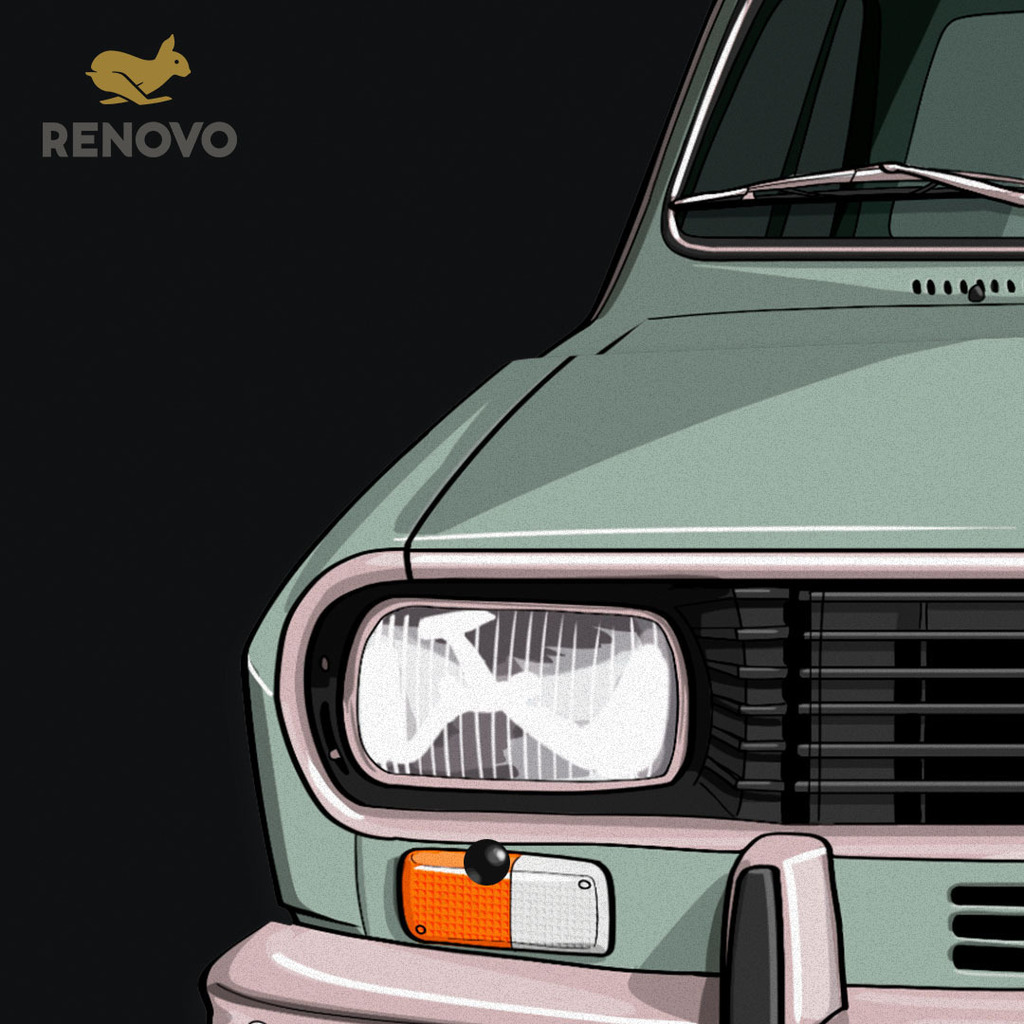 madera decorativo Renault 12 Custom