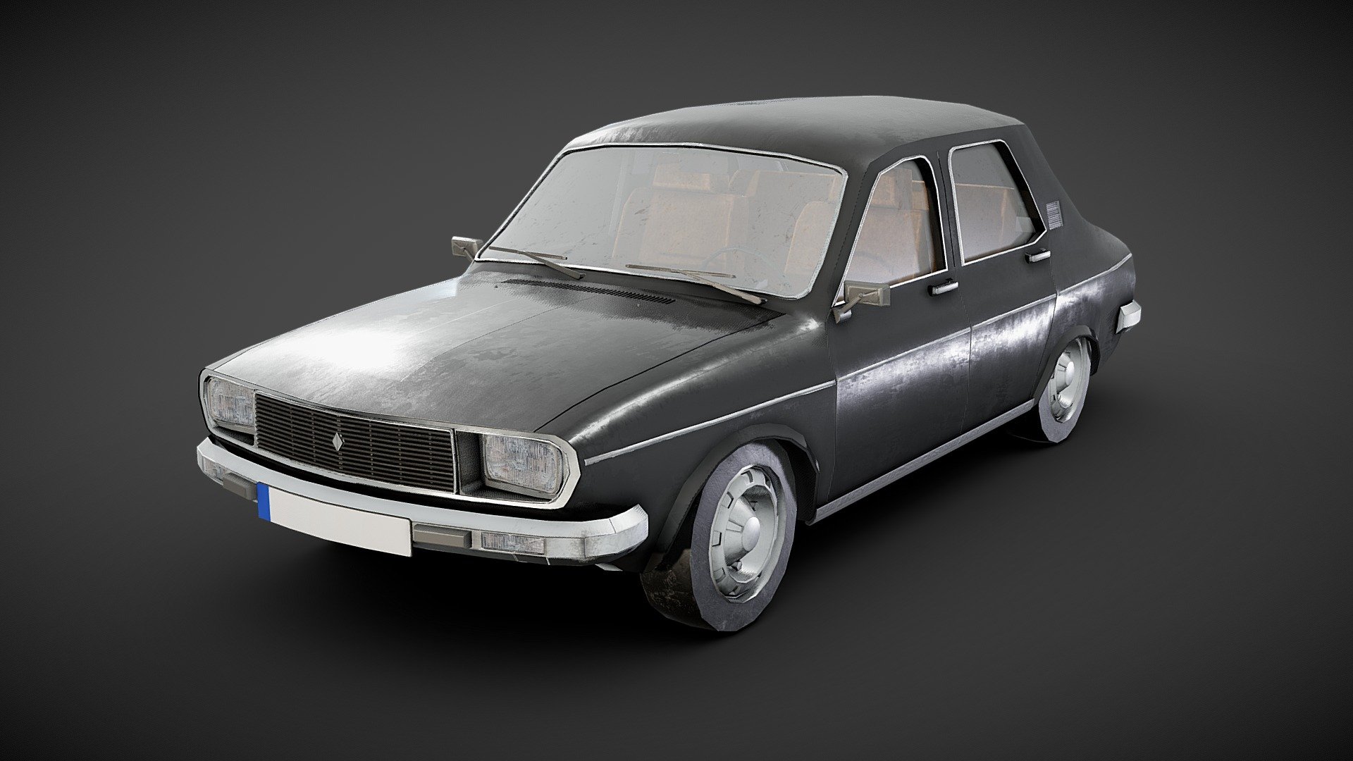 Renault 12 Free 3D model