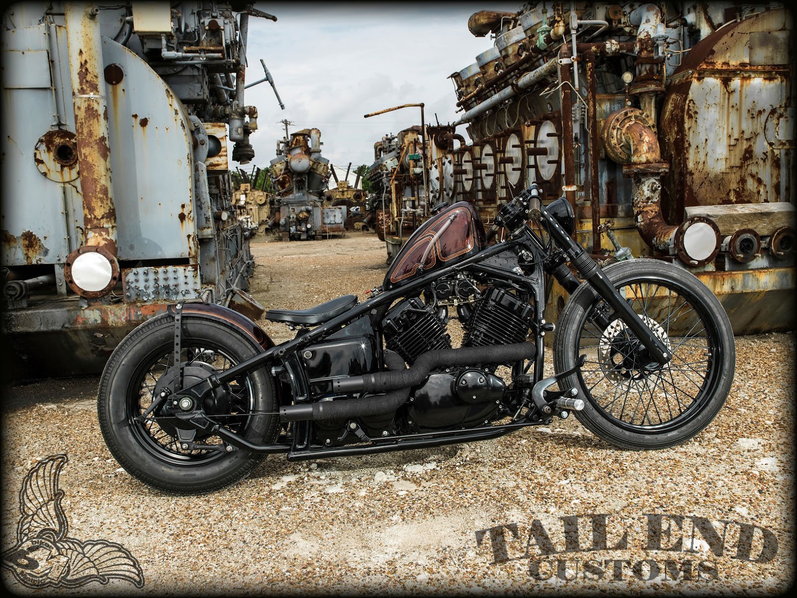 Yamaha V Star 650 By Tail End Customs