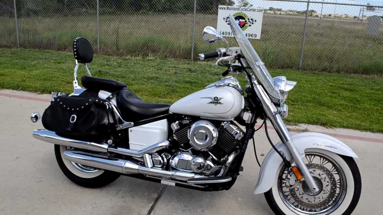 Yamaha VStar 650 Classic Pearl