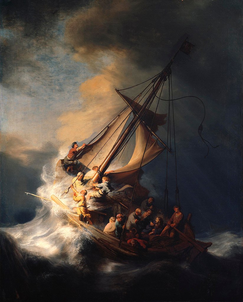 Rembrandt Christ in the Storm