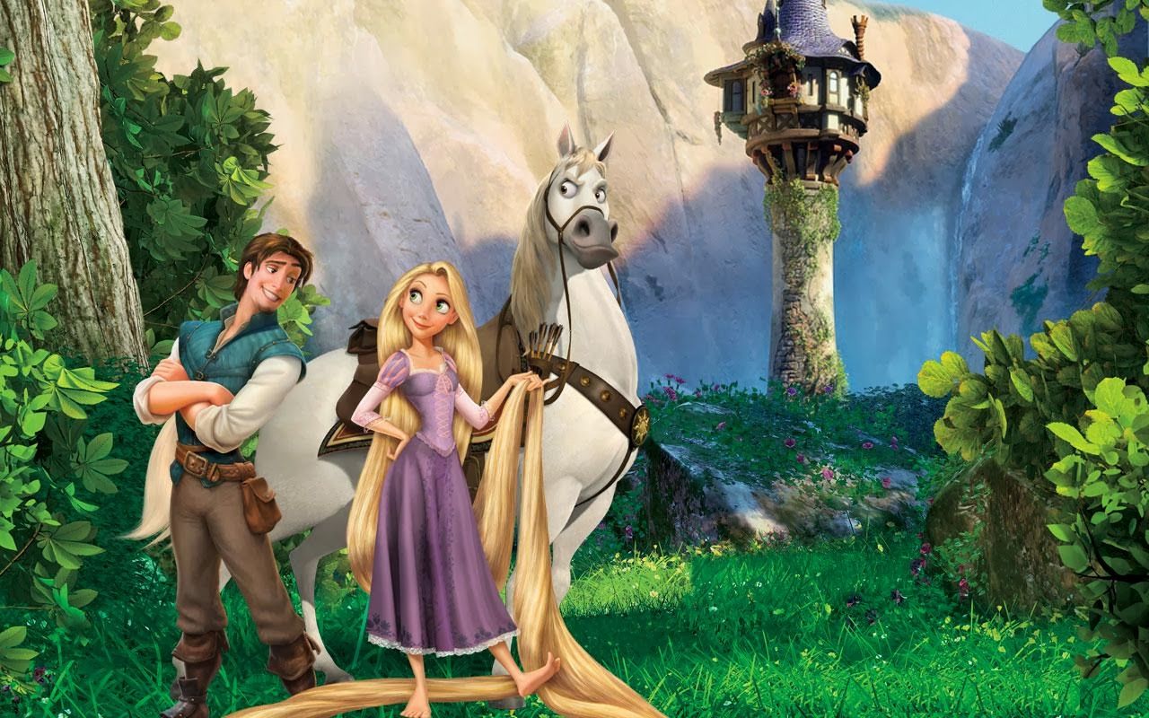 download Tangled Rapunzel HD Wallpaper