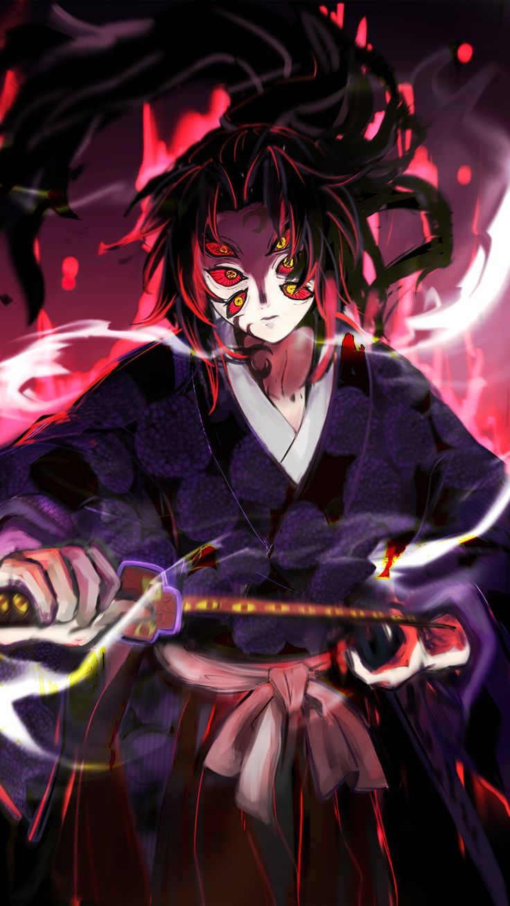 Demon slayer yoriichi wallpaper, Anime