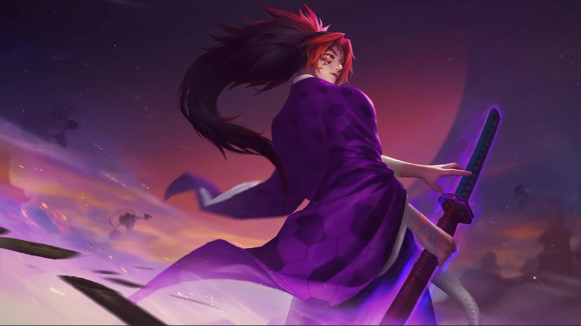 Demon Slayer Kokushibo Moon Breath Live