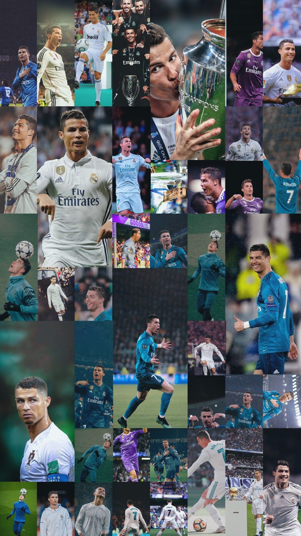 Ronaldo Collage Wallpapers - Wallpaper Cave