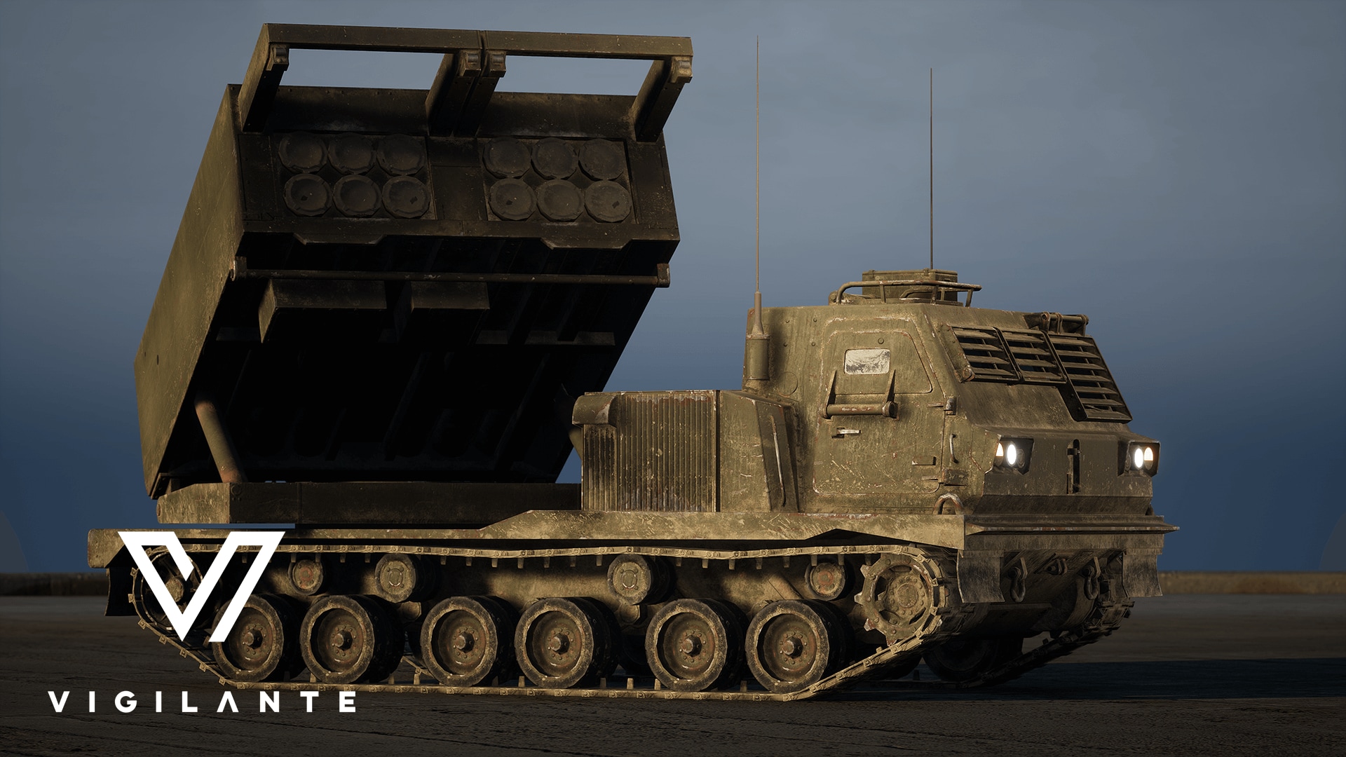 MLRS M270 (West) in Props