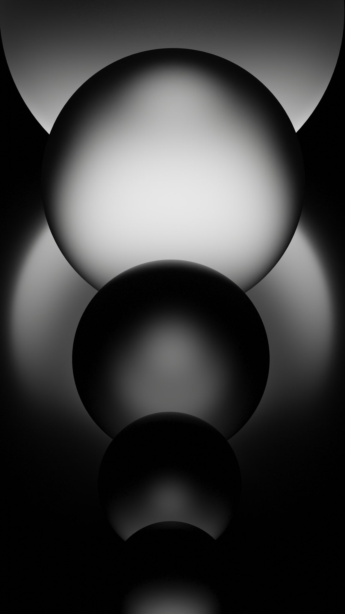 Orbital circular wallpaper for iPhone