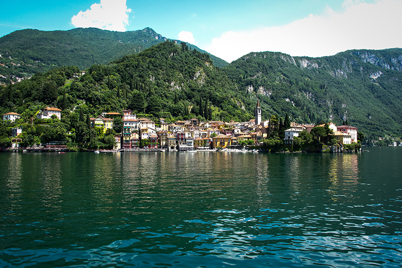 Wallpaper Italy Lake Como Bellagio