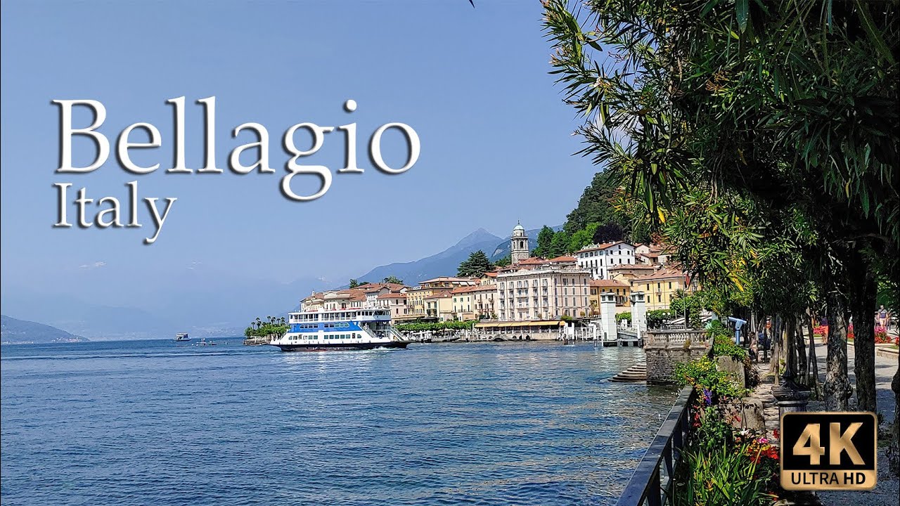 Bellagio (Italy) Como walking