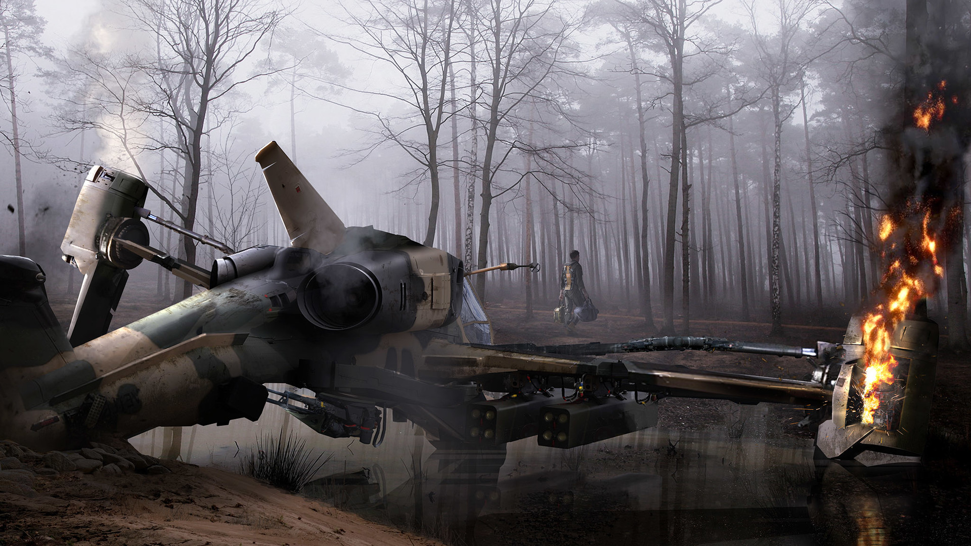 Steve Uphill enemy lines