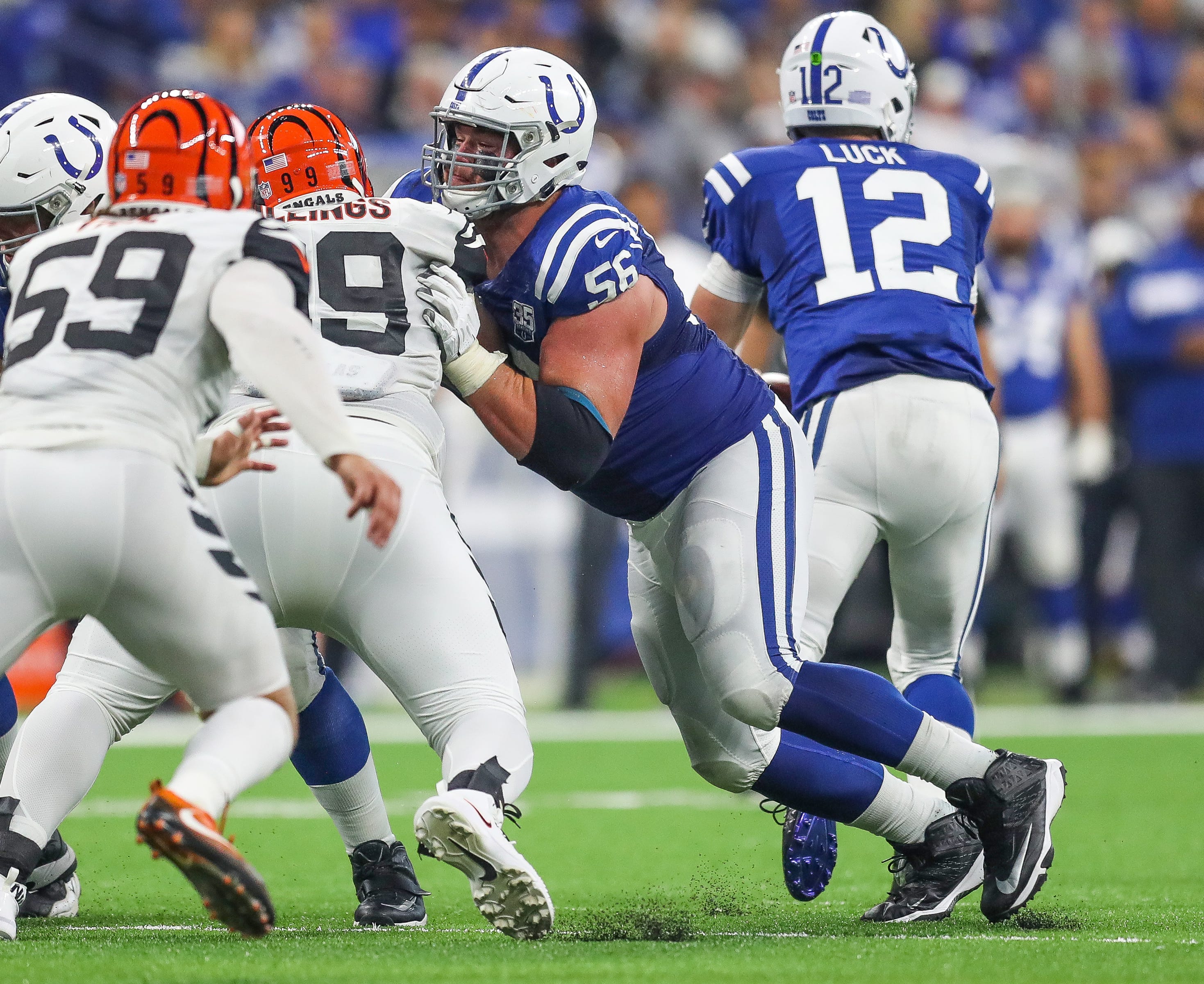 Rookie Quenton Nelson is