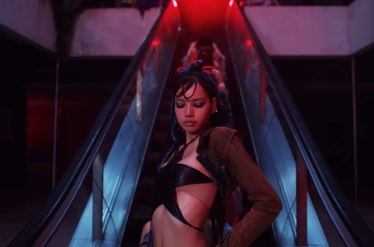 BLACKPINK's LISA Is Cyberpunk 'Rockstar