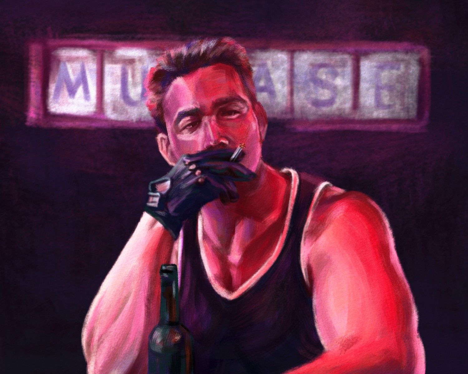 Billy Herrington digital art