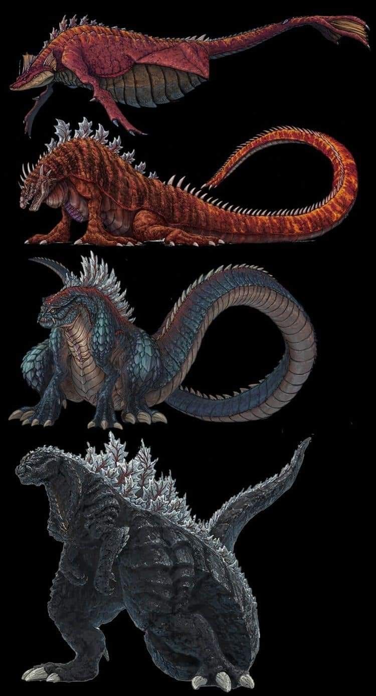 Godzilla's Evolution