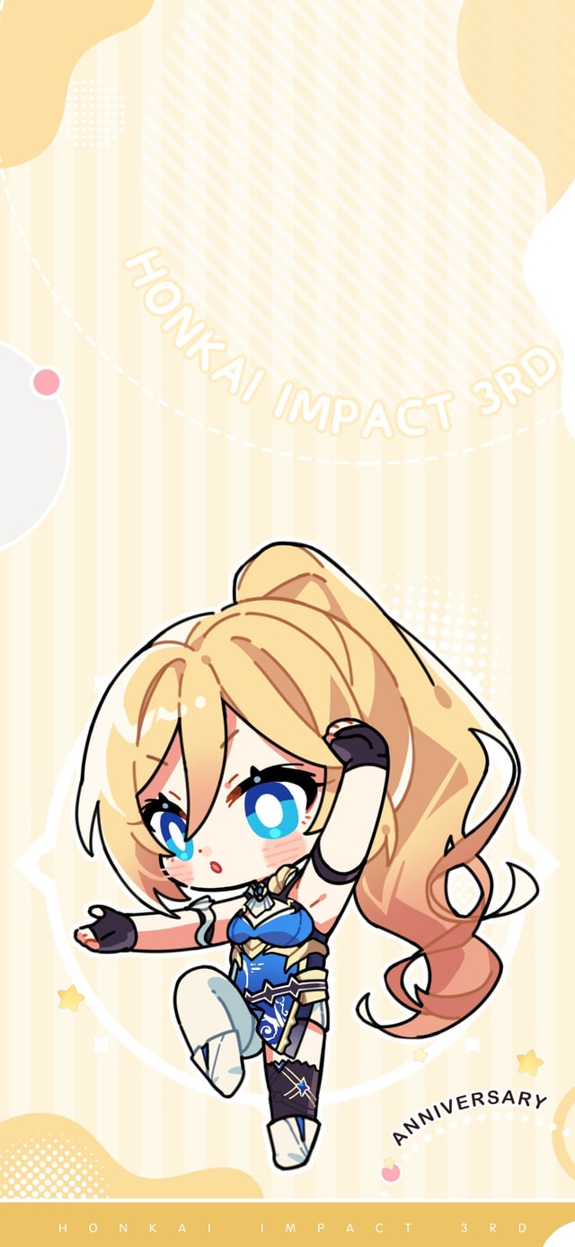 CN anniversary wallpaper chibi version