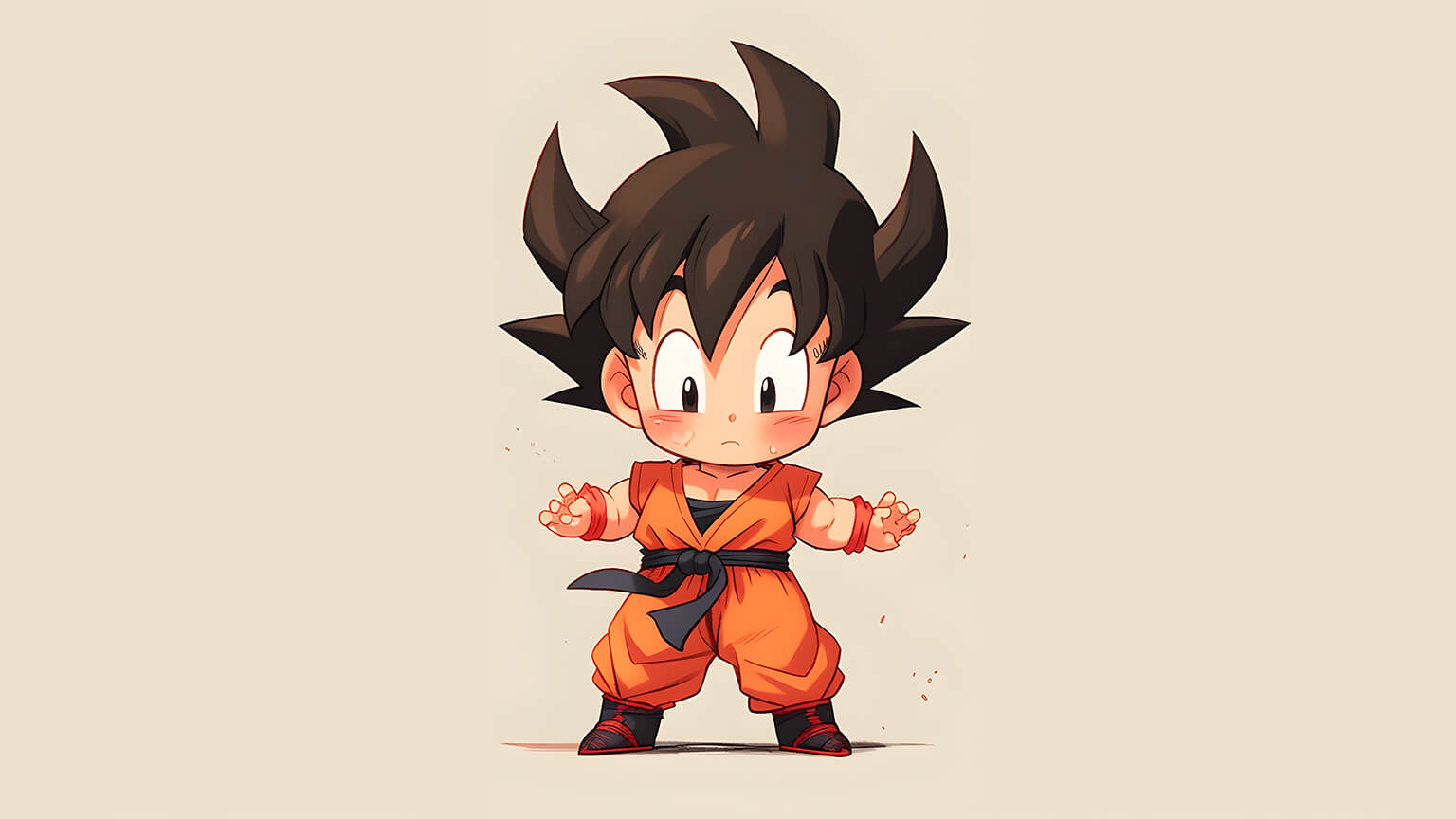 Dragon Ball Chibi Goku Desktop
