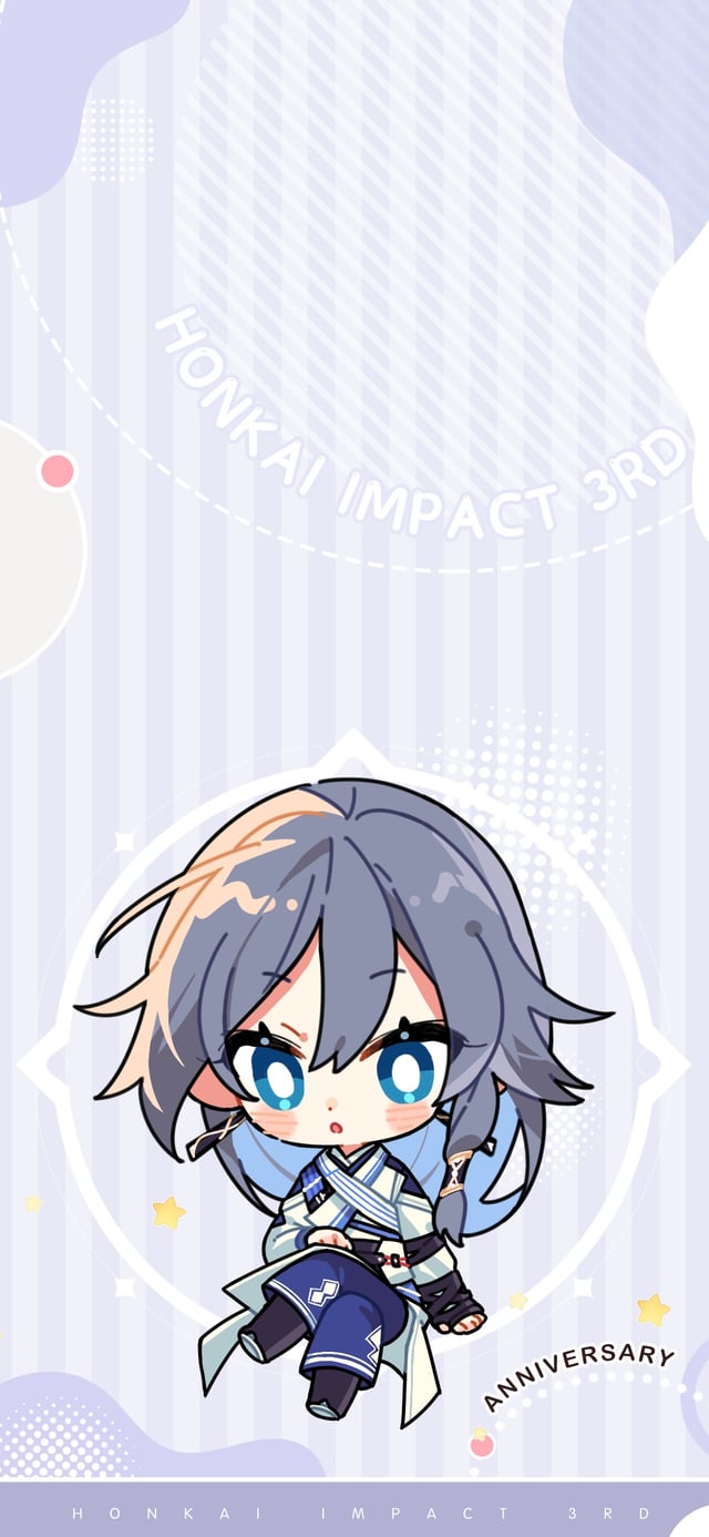 CN anniversary wallpaper chibi version