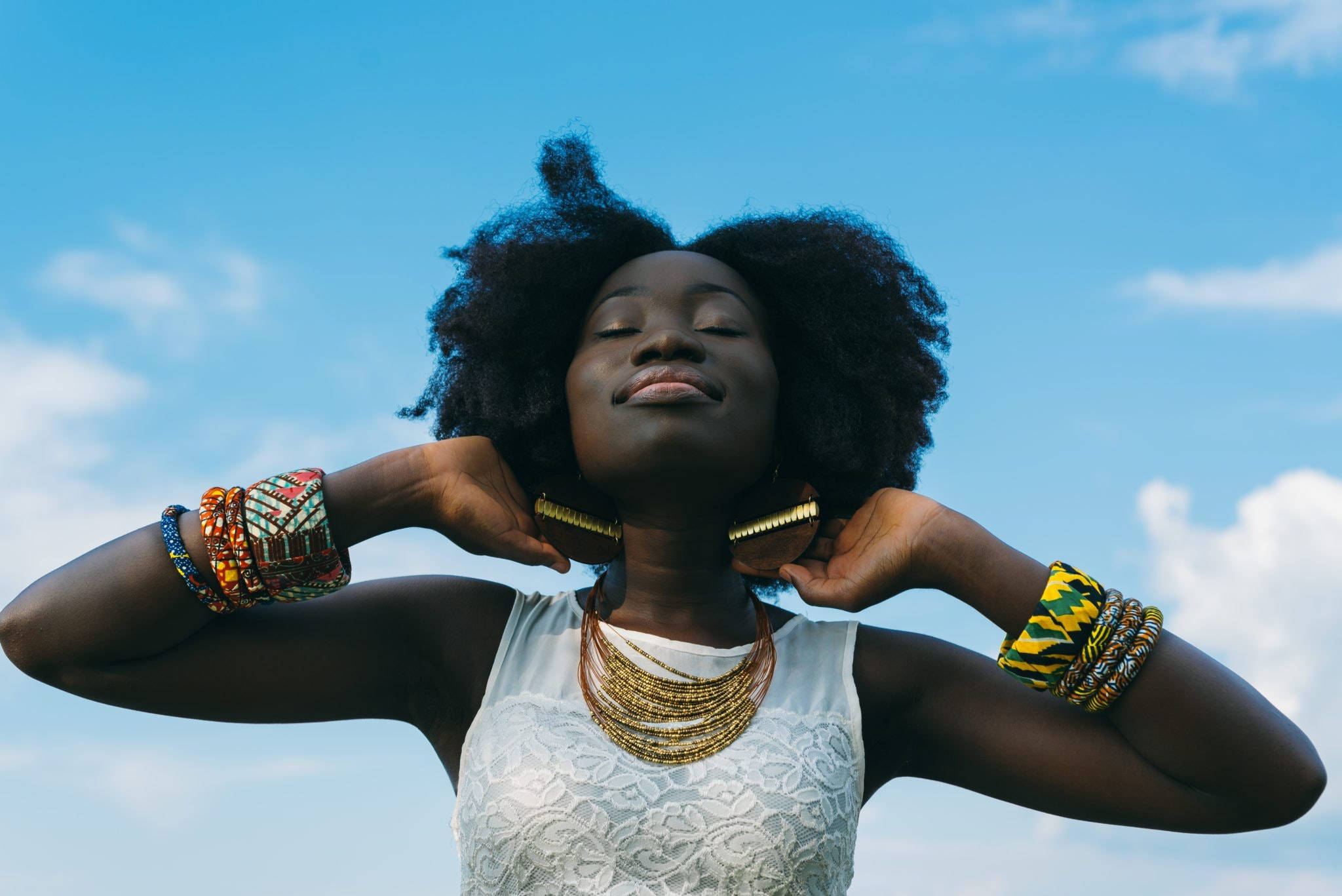 Beautiful Black Women Wallpaper