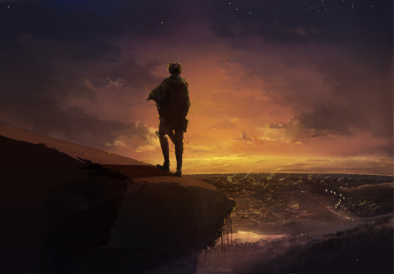 Levi Ackerman HD Wallpaper
