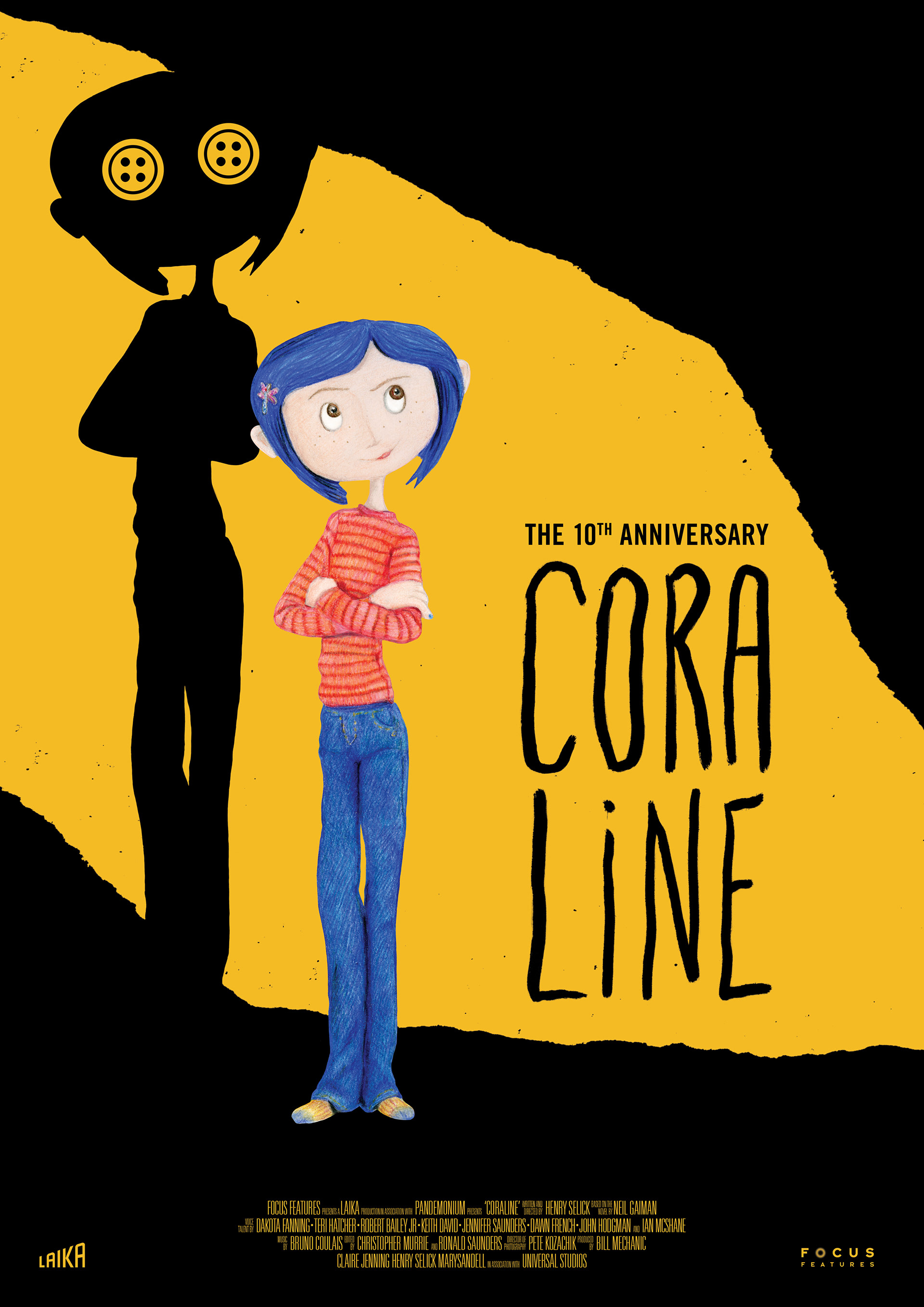 Coraline Movie Poster. Image