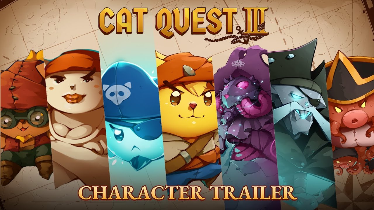Cat Quest III Presents Characters