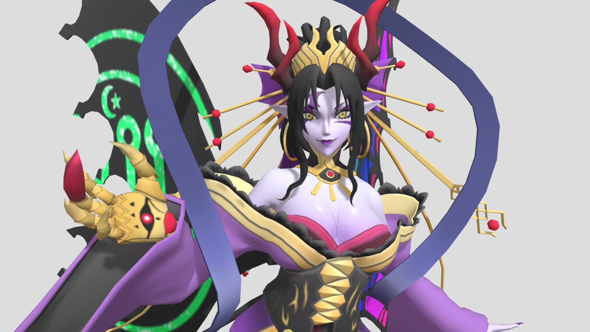 Lilithmon X Free 3D model
