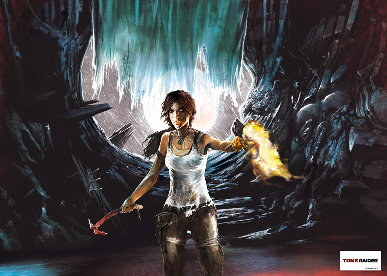 Wallpaper Tomb Raider 2013 Lara Croft